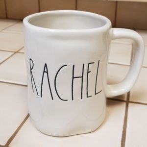 New Rae Dunn Ceramic "RACHEL" Mug